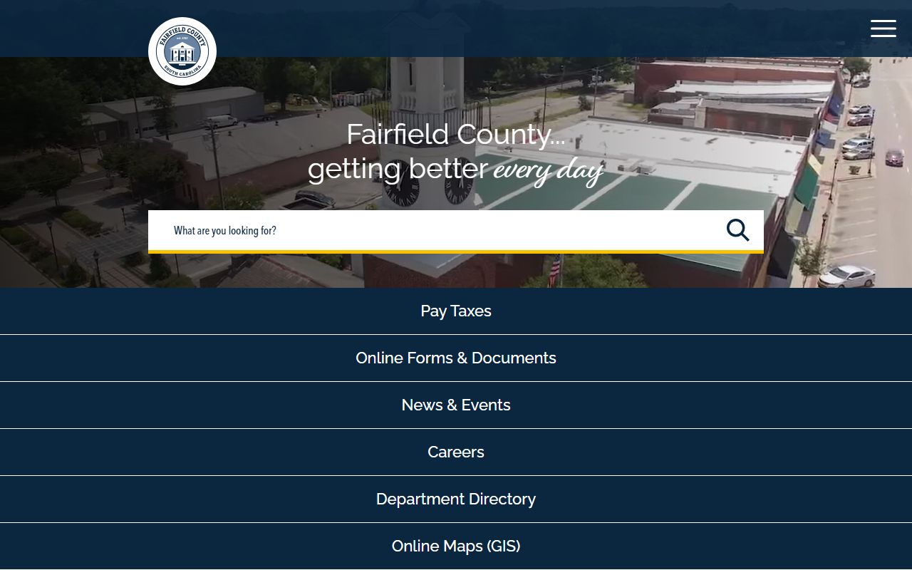 Fairfield County website for booking releases and public records information