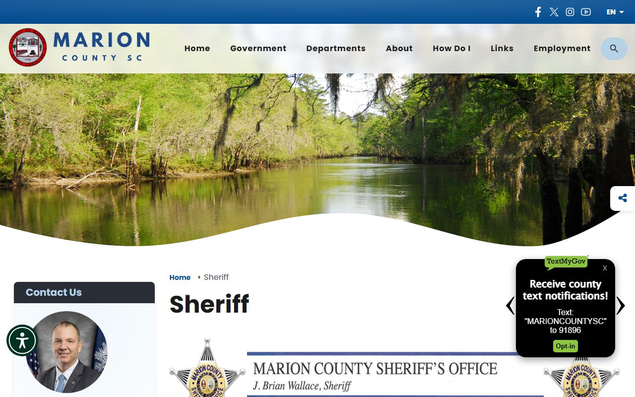 Marion County booking releases resource page